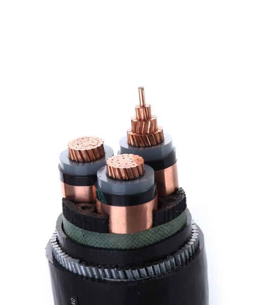 HV armored voltage cable