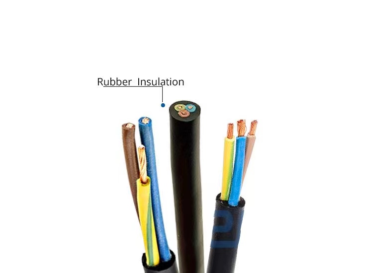 Rubber XLPE PVC Insulated Flexible Cable