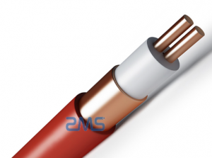 What are the characteristics and uses of mineral-insulated cable?