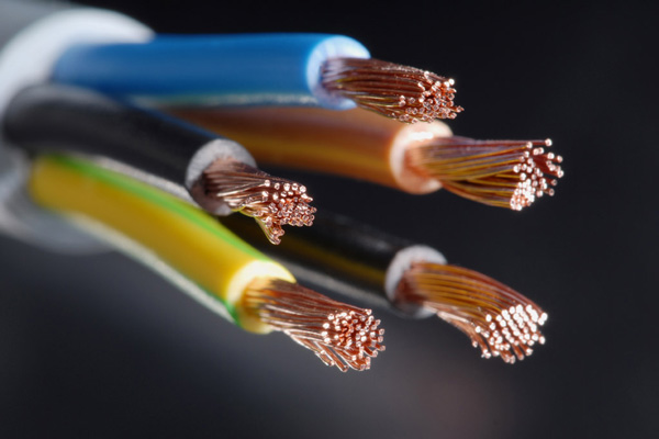 Many types of copper core cable structure
