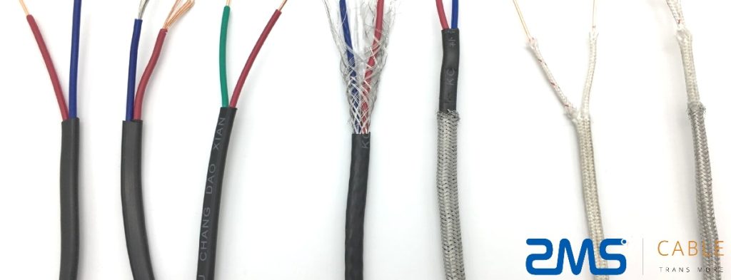 Tipos de cables de termopar