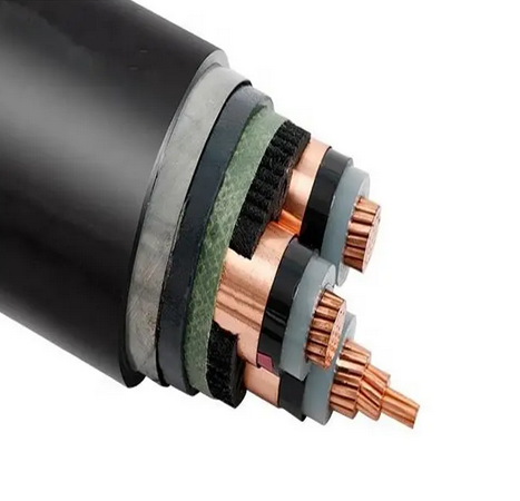 Cable Fibra Optica + Cable Acero Flexible Galvanizado Trenazado