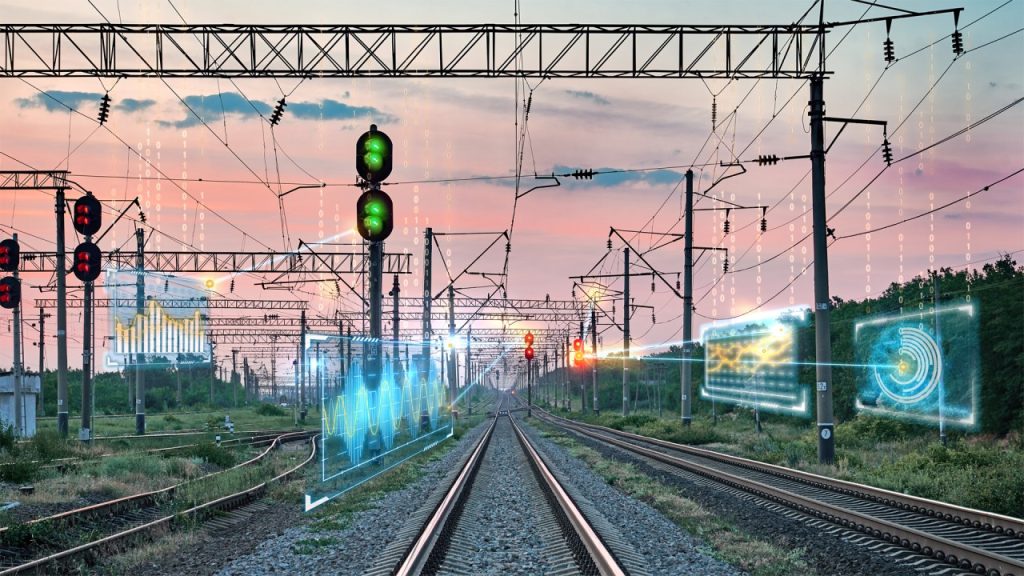 How Do Overhead Electric Lines Work In a Railroad Electrification System?