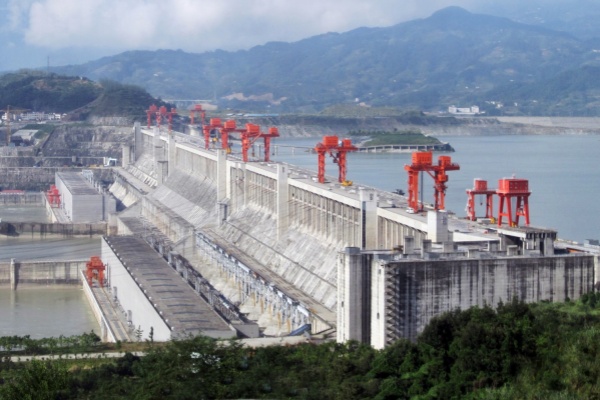 The Three Gorges Hydropower Station