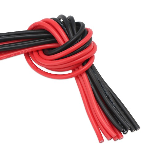 200C 30KV Soft Silicone Rubber Insulated Wire UL3239 Customized Color