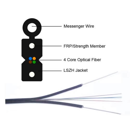 G657A1 A2 Bent Fiber Optic cable