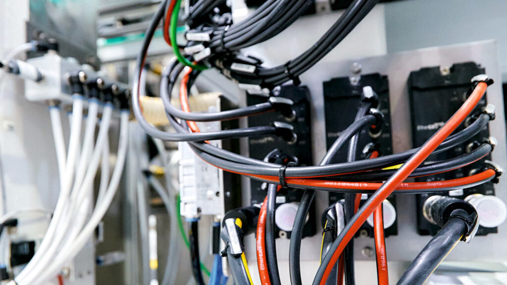 Combination of advanced polymer materials and cable industry automation