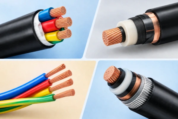 power cables used in data centers