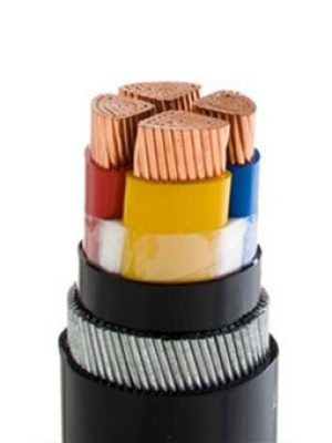 Lv armored electrical cable
