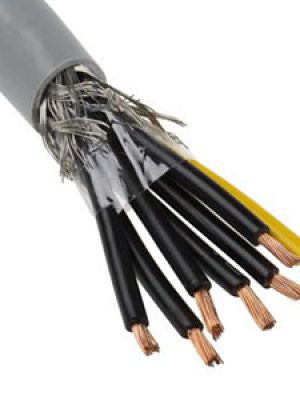 flexible contorl cable with shielded
